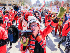 미국 전역과 유럽에서 '노 킹스(No Kings)' 시위 [뉴시스Pic]