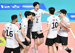 '4세트 41-39' 남자배구 현대캐피탈, 우리카드 꺾고 2년 연속 챔프전 진출