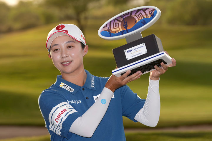 김효주, LPGA 3연승 도전…'골프여제' 박인비와 어깨 나란히 할까