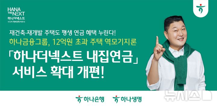 하나금융, 12억 초과 '역모기지론'…재건축·재개발 주택도 가능