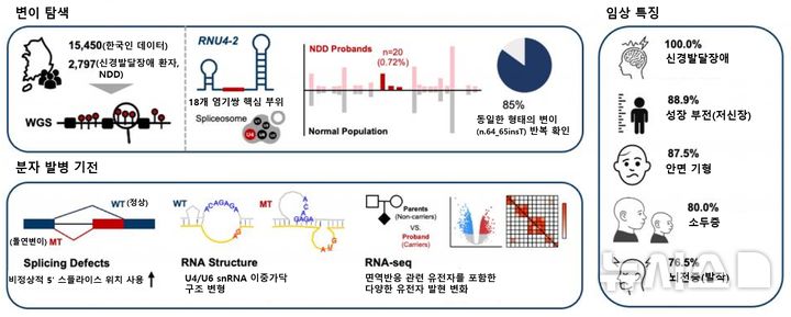원인불명 소아 발달장애, 실마리 찾았다…'이 변이' 때문