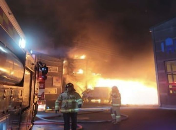 경기 광주 유통 공장 화재, 대응 1단계 발령