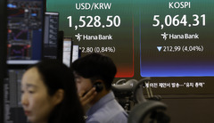 원·달러 환율 장중 1,528.50원까지 올라