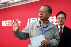 '공관위원장 사퇴' 이정현 "낙하산·계파·파벌·나눠 먹기 공천 배제하려 해" [뉴시스Pic]