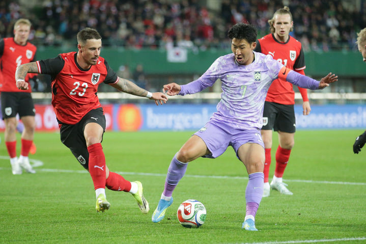 홍명보호, 북중미 월드컵 앞두고 치른 A매치 2패 [뉴시스Pic]