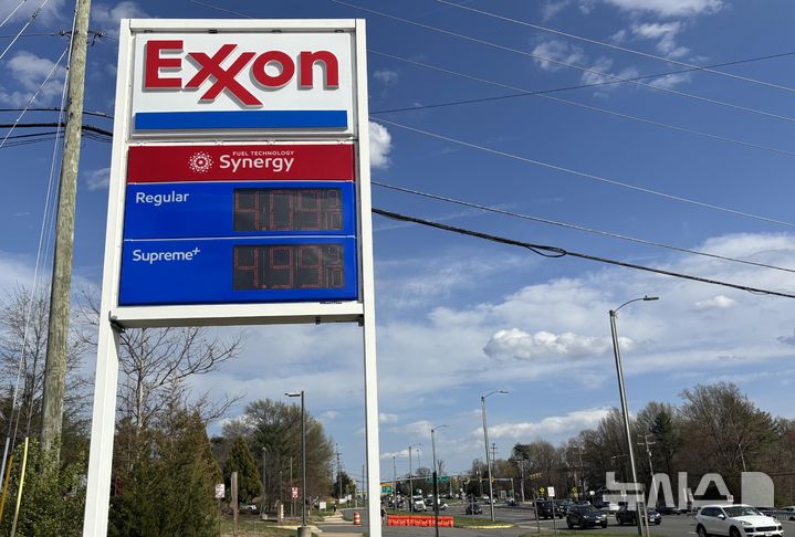 미국 평균 휘발유 가격 4달러 넘어서