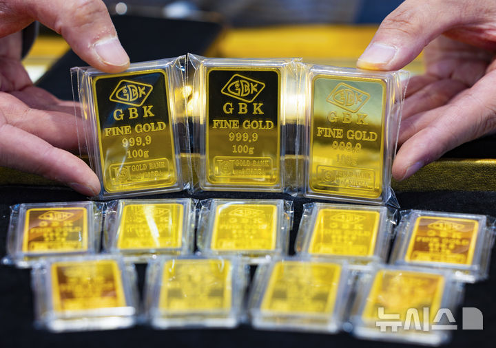 "금이 다시 오르네"…종전 기대감에 100만원선 재탈환