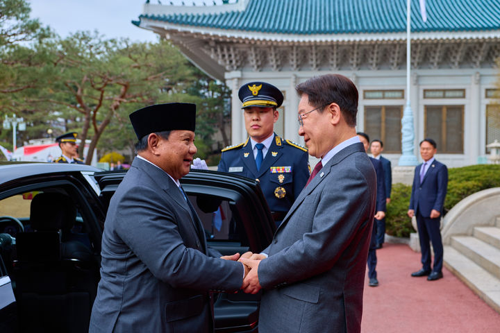 이재명 대통령, 국빈 방한 프라보워 인니 대통령과 정상회담 '한-인니 특별 포괄적 전략 동반자 관계로 격상'[뉴시스Pic]