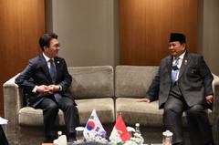 김 총리, 인도네시아 대통령과 면담…"한반도 평화 위해 역할 해 달라"