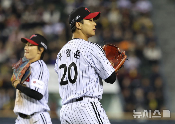 뿌린 씨앗, 이제 결실로…우강훈·배재준·이우찬 활약에 LG도 함박웃음