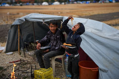 "구호품이지만 맛있다"