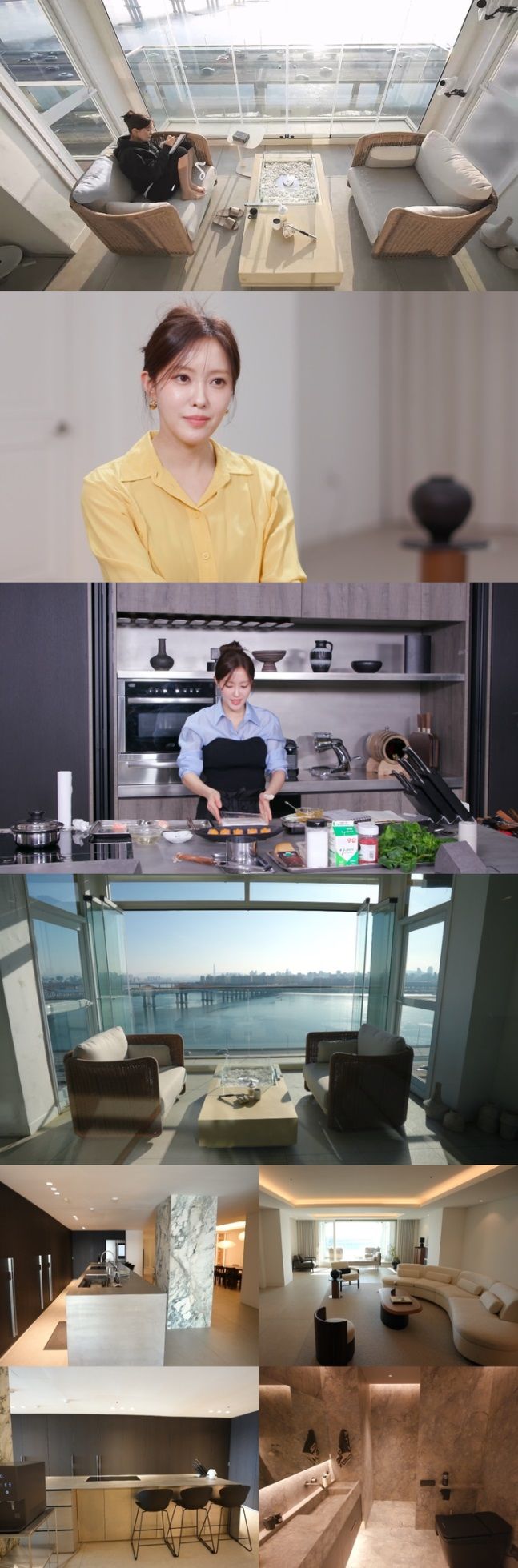 효민 한강뷰 신혼집 공개…5성급 호텔 같네