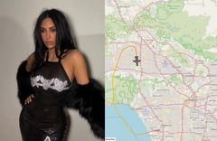 차로 30분 거리, 전용기로…킴 카다시안 '9분 비행' 논란