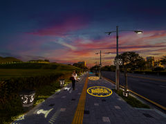 세계유산 고성 송학동 고분군, 빛·디자인 '도시 경관' 조성