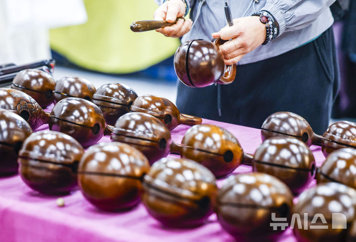 각각 다른 소리가 나는 목탁