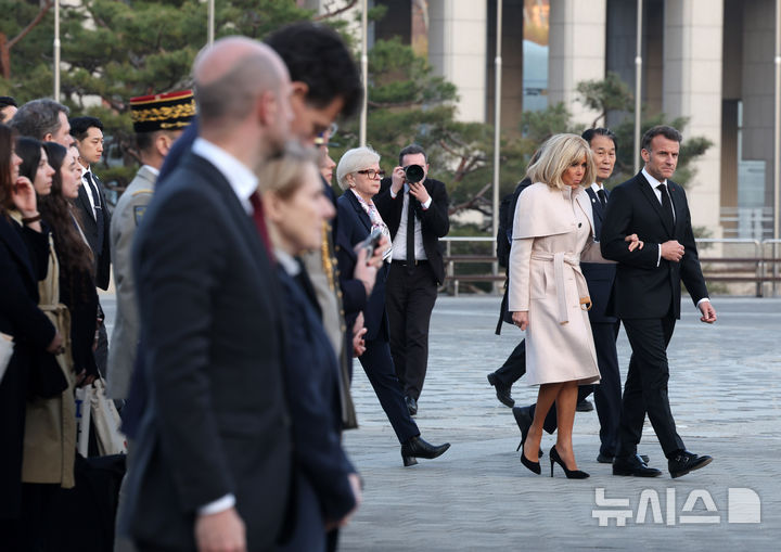 국빈 방한 마크롱 프랑스 대통령 내외