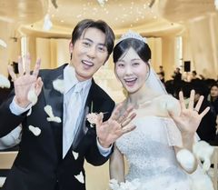 김원훈, 엄지윤과 '장기연애' 소회 "아내도 기뻐해"