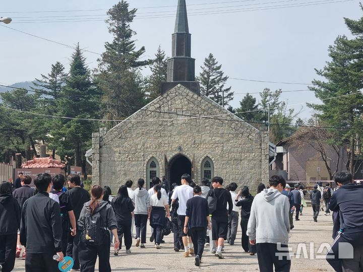 CRC 내부 걷는 의정부워킹페스타 참가자들