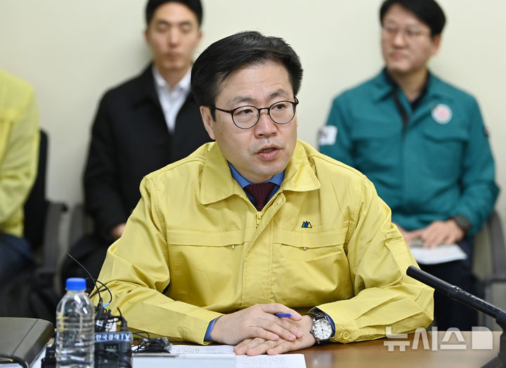 발언하는 여한구 통상교섭본부장