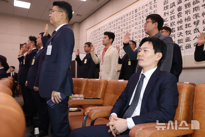 박상용 검사 '증인선서 거부'