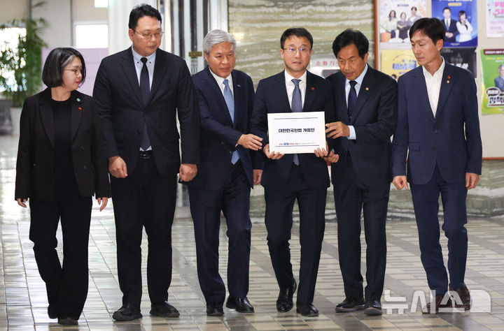 '대한민국헌법 개정안' 공동 발의