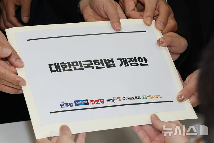 '대한민국헌법 개정안' 공동 발의