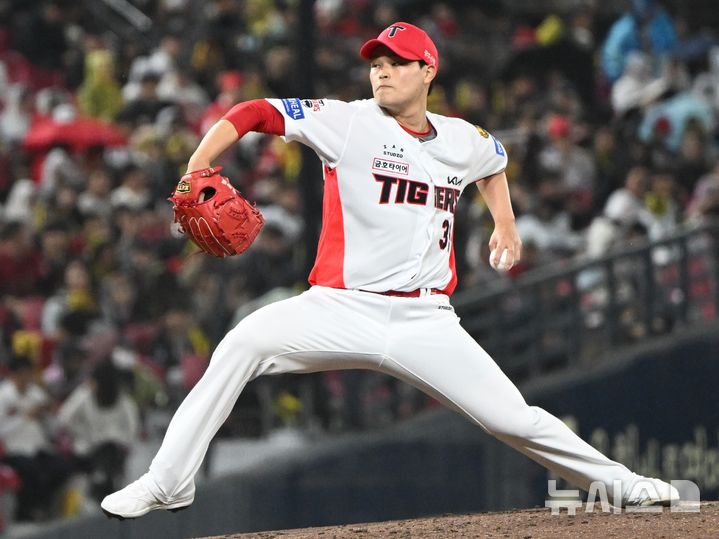 최지민 KIA투수, 역투