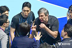 현대캐피탈 레오 서브 아웃 판정에 불만…배구연맹에 이의제기