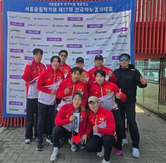 연수구 카누팀 '레드윙스', 시즌 첫 전국대회 종합 우승