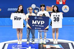 핸드볼 인천도시공사 이요셉, H리그 남자부 4라운드 MVP