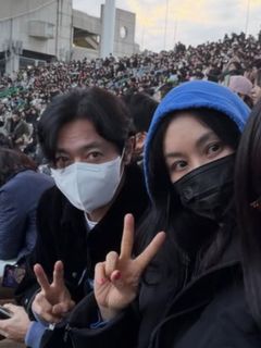 장동건♥고소영, 콘서트 나들이…박효신과 진한 포옹