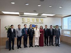 인천경찰청-베트남 꽝닌성 공안청 치안 협력 강화