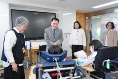 충남교육청, 첨단 보조공학기기 활용한 특수교육 체감