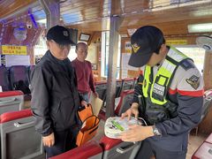 봄철 관광객 쑥…동해해경 울릉파출소, 바닷길 안전점검