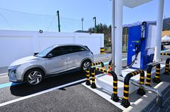 속초 종합경기장 수소충전소 준공…"하루 150대 충전"