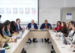 美 하원의원단, 이화여대 방문해 학생들과 정책·교류 논의