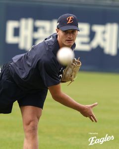 한화 대체 외인 쿠싱, 이번주 KBO리그 데뷔전…"짧은 이닝 소화 예정"