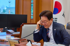 이재명 대통령, 아누틴 찬위라꾼 태국 총리와 전화 통화