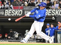 삼성 최형우, '옛 동료' KIA와 대결서 2경기 연속 대포 '쾅쾅'