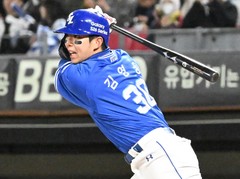 삼성 김영웅, 햄스트링 부상으로 이탈…3~4주 결장 예상