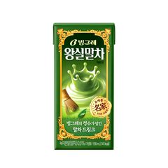 빙그레, 가공유 왕실초코 후속 시리즈 '왕실말차' 출시