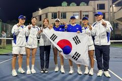 한국 여자 테니스, 빌리진킹컵에서 인도네시아에 패배…3연승 중단