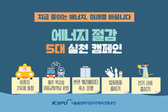 체육공단, 에너지 위기 대응 동참…5대 실천 캠페인 추진