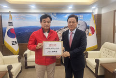 한옥문 "코트라 유치"…경남지사 "공감하지만 쉽지않아"[6·3양산]