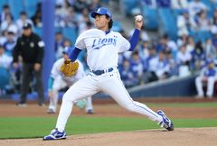 삼성 이승현, 2⅔이닝 11피안타 12실점 최악투…역대 최다는 14실점