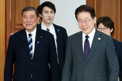 이 대통령, 이시바 전 총리와 오찬…"국제정세 격변 속 한일 협력 중요성 더욱 커져"(종합)