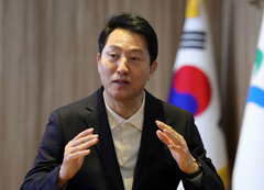 오세훈 서울시장, 뉴시스 인터뷰