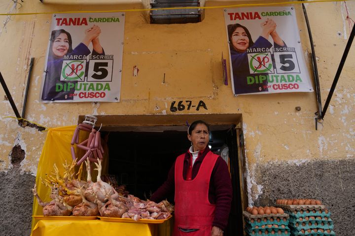 주말 대선 앞둔 페루 거리 풍경