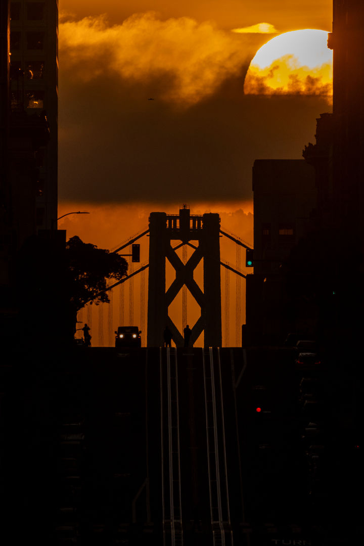 '캘리포니아 헨지' 관측 방해하는 짙은 안개