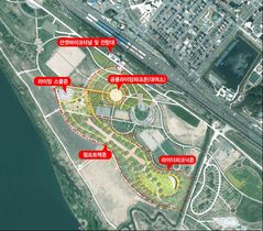 경남도, 양산 황산공원에 '낙동선셋 바이크파크' 만든다